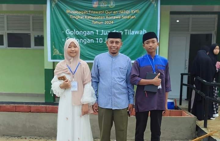 Siswa MTs Tridana Mulya Ikuti Seleksi Tilawatil Qur’an dan Hadis (STQH)